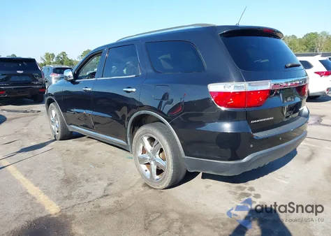 2012 Dodge Durango Citadel из США, поврежденный, VIN 1C4RDHEG2CC301226